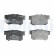 Kit de plaquettes de frein, frein à disque LP948 Delphi