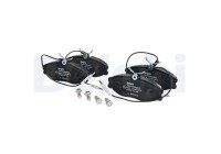 Kit de plaquettes de frein, frein à disque LP986 Delphi