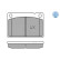 Kit de plaquettes de frein, frein à disque MEYLE-ORIGINAL Quality 025 201 5316, Vignette 2