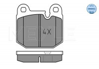 Kit de plaquettes de frein, frein à disque MEYLE-ORIGINAL Quality 025 205 8816