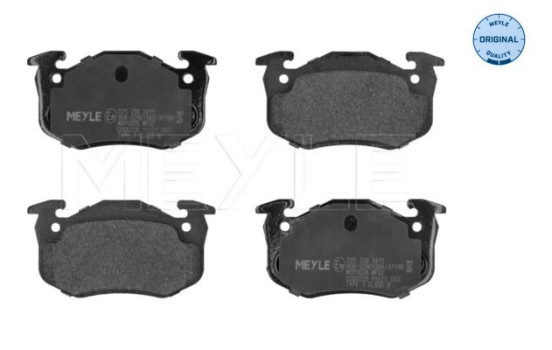 Kit de plaquettes de frein, frein à disque MEYLE-ORIGINAL Quality 025 206 3415, Image 2