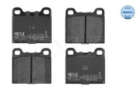 Kit de plaquettes de frein, frein à disque MEYLE-ORIGINAL Quality 025 210 3515