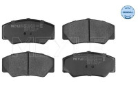 Kit de plaquettes de frein, frein à disque MEYLE-ORIGINAL Quality 025 211 4117