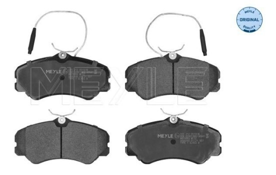Kit de plaquettes de frein, frein à disque MEYLE-ORIGINAL Quality 025 212 0519/W