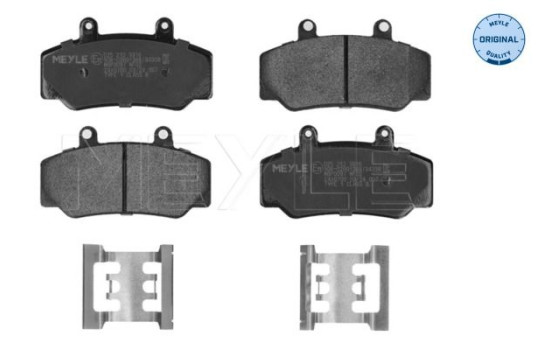 Kit de plaquettes de frein, frein à disque MEYLE-ORIGINAL Quality 025 212 3316