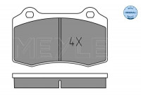 Kit de plaquettes de frein, frein à disque MEYLE-ORIGINAL Quality 025 213 8115