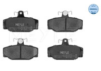 Kit de plaquettes de frein, frein à disque MEYLE-ORIGINAL Quality 025 213 8513