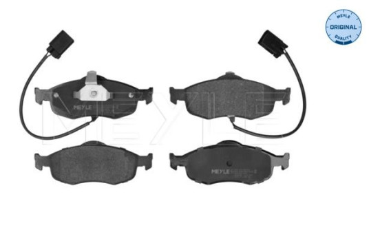 Kit de plaquettes de frein, frein à disque MEYLE-ORIGINAL Quality 025 213 9618/W, Image 3