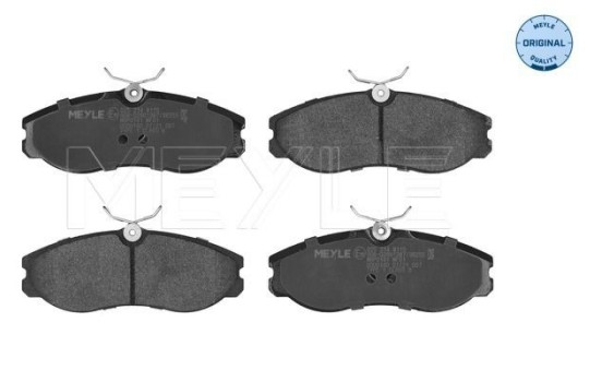 Kit de plaquettes de frein, frein à disque MEYLE-ORIGINAL Quality 025 214 8115