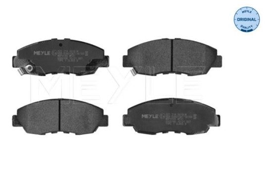 Kit de plaquettes de frein, frein à disque MEYLE-ORIGINAL Quality 025 214 9918/W