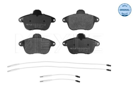 Kit de plaquettes de frein, frein à disque MEYLE-ORIGINAL Quality 025 215 0717/W