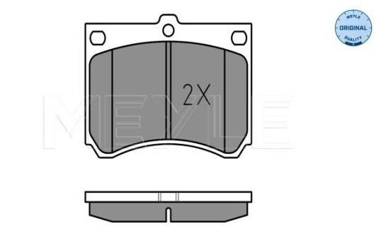 Kit de plaquettes de frein, frein à disque MEYLE-ORIGINAL Quality 025 215 3915, Image 2