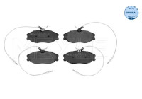 Kit de plaquettes de frein, frein à disque MEYLE-ORIGINAL Quality 025 216 7419/W