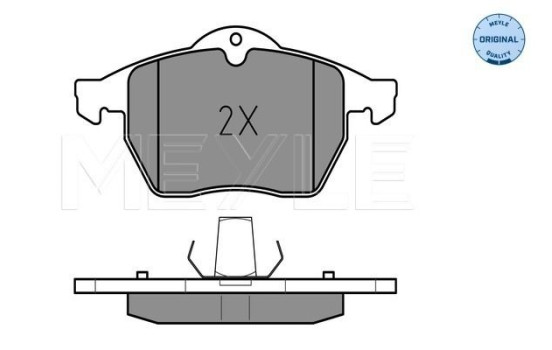 Kit de plaquettes de frein, frein à disque MEYLE-ORIGINAL Quality 025 218 2919
