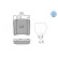 Kit de plaquettes de frein, frein à disque MEYLE-ORIGINAL Quality 025 218 9915, Vignette 2