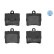 Kit de plaquettes de frein, frein à disque MEYLE-ORIGINAL Quality 025 219 0015