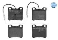 Kit de plaquettes de frein, frein à disque MEYLE-ORIGINAL Quality 025 219 0417/W