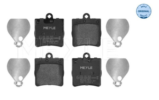 Kit de plaquettes de frein, frein à disque MEYLE-ORIGINAL Quality 025 219 1915, Image 2