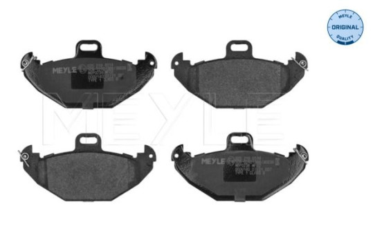 Kit de plaquettes de frein, frein à disque MEYLE-ORIGINAL Quality 025 219 6514