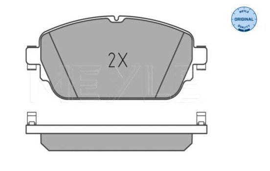 Kit de plaquettes de frein, frein à disque MEYLE-ORIGINAL Quality 025 220 3219, Image 3