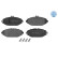 Kit de plaquettes de frein, frein à disque MEYLE-ORIGINAL Quality 025 220 7619, Vignette 3