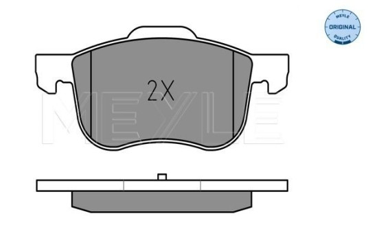 Kit de plaquettes de frein, frein à disque MEYLE-ORIGINAL Quality 025 230 7318, Image 2