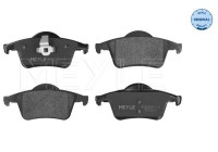 Kit de plaquettes de frein, frein à disque MEYLE-ORIGINAL Quality 025 230 7616