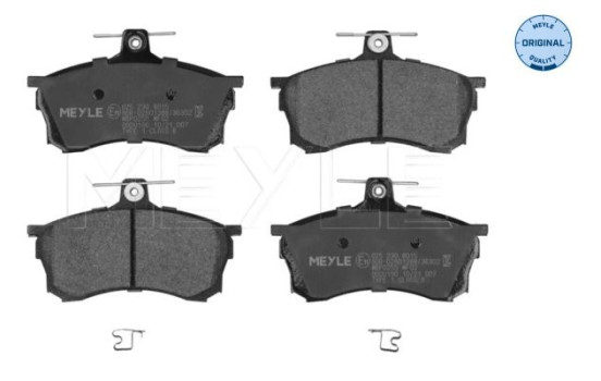 Kit de plaquettes de frein, frein à disque MEYLE-ORIGINAL Quality 025 230 8015