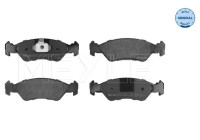 Kit de plaquettes de frein, frein à disque MEYLE-ORIGINAL Quality 025 231 0217