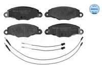 Kit de plaquettes de frein, frein à disque MEYLE-ORIGINAL Quality 025 231 3518/W