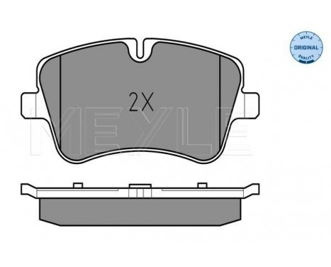 Kit de plaquettes de frein, frein à disque MEYLE-ORIGINAL Quality 025 231 4419, Image 2