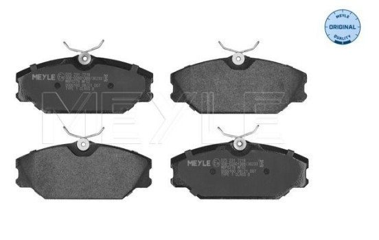 Kit de plaquettes de frein, frein à disque MEYLE-ORIGINAL Quality 025 231 7218, Image 2