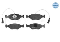 Kit de plaquettes de frein, frein à disque MEYLE-ORIGINAL Quality 025 232 2018/W