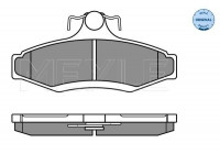Kit de plaquettes de frein, frein à disque MEYLE-ORIGINAL Quality 025 232 3714