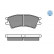 Kit de plaquettes de frein, frein à disque MEYLE-ORIGINAL Quality 025 232 3816/W
