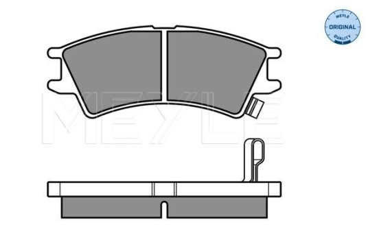 Kit de plaquettes de frein, frein à disque MEYLE-ORIGINAL Quality 025 232 3816/W, Image 3