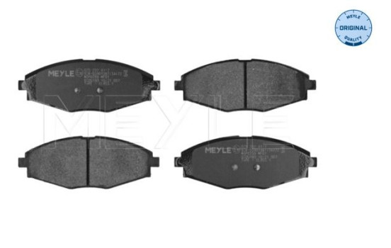 Kit de plaquettes de frein, frein à disque MEYLE-ORIGINAL Quality 025 232 4117, Image 2