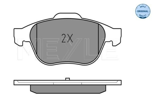 Kit de plaquettes de frein, frein à disque MEYLE-ORIGINAL Quality 025 232 4518, Image 2