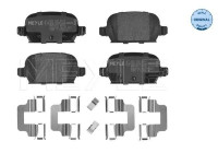 Kit de plaquettes de frein, frein à disque MEYLE-ORIGINAL Quality 025 232 8414