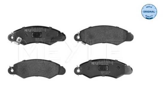 Kit de plaquettes de frein, frein à disque MEYLE-ORIGINAL Quality 025 232 9614/W