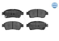 Kit de plaquettes de frein, frein à disque MEYLE-ORIGINAL Quality 025 233 4816/W