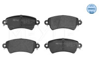 Kit de plaquettes de frein, frein à disque MEYLE-ORIGINAL Quality 025 233 9617
