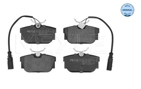 Kit de plaquettes de frein, frein à disque MEYLE-ORIGINAL Quality 025 234 4616/W, Image 3