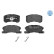 Kit de plaquettes de frein, frein à disque MEYLE-ORIGINAL Quality 025 234 9714/W