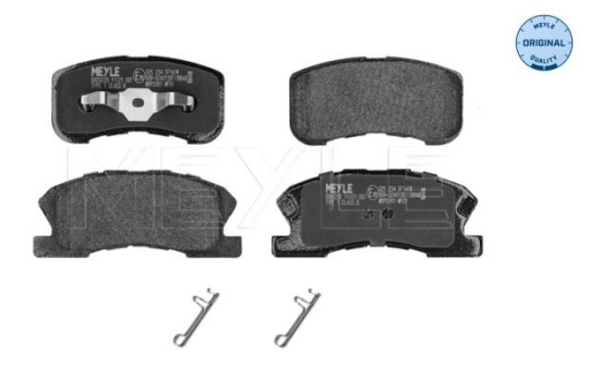 Kit de plaquettes de frein, frein à disque MEYLE-ORIGINAL Quality 025 234 9714/W