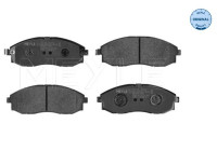 Kit de plaquettes de frein, frein à disque MEYLE-ORIGINAL Quality 025 235 3617/W