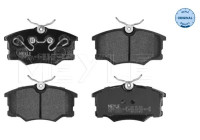 Kit de plaquettes de frein, frein à disque MEYLE-ORIGINAL Quality 025 235 4616