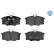 Kit de plaquettes de frein, frein à disque MEYLE-ORIGINAL Quality 025 235 4616