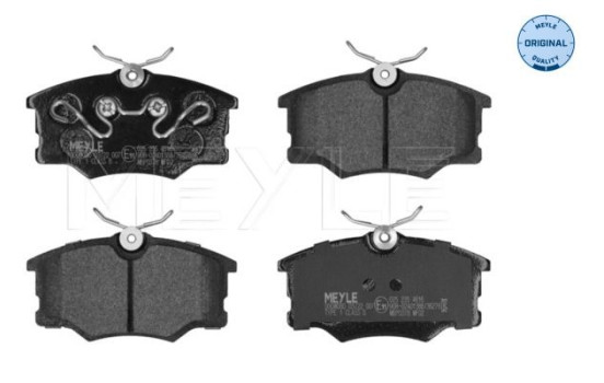 Kit de plaquettes de frein, frein à disque MEYLE-ORIGINAL Quality 025 235 4616