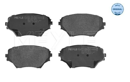 Kit de plaquettes de frein, frein à disque MEYLE-ORIGINAL Quality 025 235 8517, Image 3